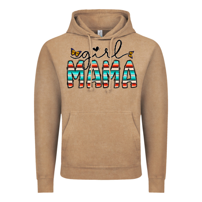 Girl Mama Vintage Hoodie by CowhideDigitalArt | Teevron