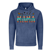Vintage Denim girl mama Vintage Hoodie - CowhideDigitalArt