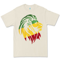 Bone Lion of Judah Reggae, Rasta, Ethiopia Jamaican Roots Premium Tee - ArtChic
