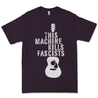 Plum This Machine Kills Fascists Premium Tee - ArtChic