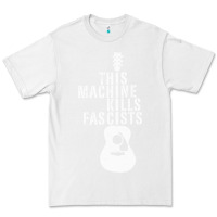 White This Machine Kills Fascists Premium Tee - ArtChic