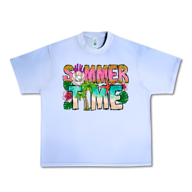 Summer Time Urban Heavy Tee by CowhideDigitalArt | Teevron