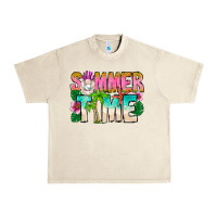 Sandshell Summer Time Urban Heavy Tee - CowhideDigitalArt