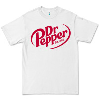 White Dr.pepper 1885 Premium Tee - ArtChic