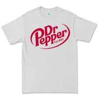 Dove Grey Dr.pepper 1885 Premium Tee - ArtChic