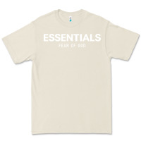Bone fear of god essentials Premium Tee - ArtChic