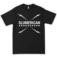 Black slumerican Premium Tee - ArtChic