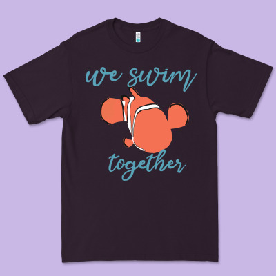 Just Keep Swimming 25 Premium Tee Designed By Artchic
