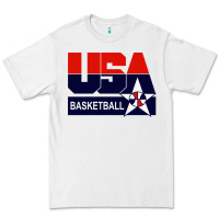 White usa basketball Premium Tee - ArtChic