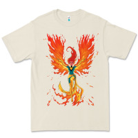 Bone X-Men Jean Grey Phoenix Cosmic Flames Premium Tee - ArtChic