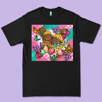 Easter Bunnies And Egg Tumbler Premium Tee Designed By Bundleandbundleshop