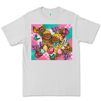 Dove Grey Easter Bunnies And Egg Tumbler Premium Tee - BundleAndBundleShop