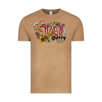 Vintage Camel Stay Groovy Vintage Tee - CowhideDigitalArt