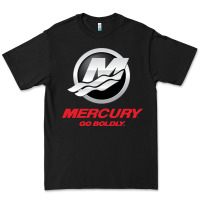 Black Mercury Marine Outboard Boat Premium Tee - ArtChic