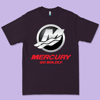 Mercury Marine Outboard Boat Premium Tee Designed By Artchic