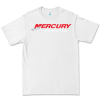 White Mercury Marine Outboard Boat Premium Tee - ArtChic