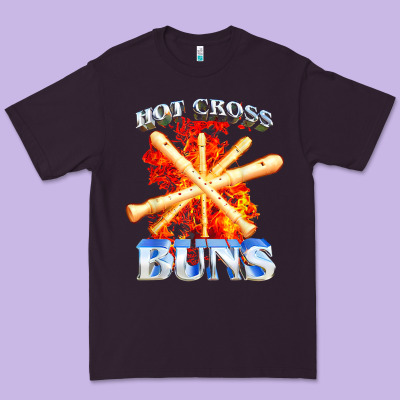 Hot Cross Buns T Shirt Premium Tee Designed By Artchic