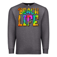 Charcoal Heather beach life Premium Sweatshirt - Jasminsmagicworld