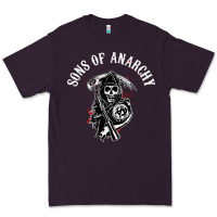 Plum horror skull sons of anarchy Premium Tee - ArtChic