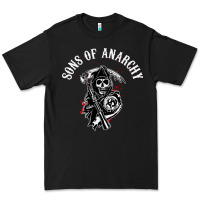 Black horror skull sons of anarchy Premium Tee - ArtChic