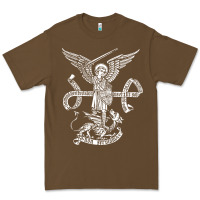 Cacao st michael archangel catholic angel defend us Premium Tee - ArtChic