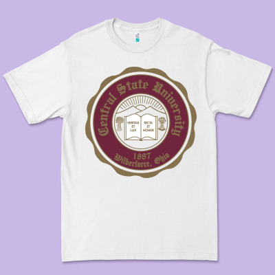 College Of  Central State Wilberfroce 1887 Premium Tee Designed By Artchic