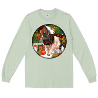 Matcha hampshire sow pig christmas Long Sleeve Tee - LillyAllenDesigns