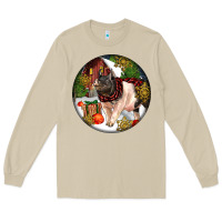Mushroom hampshire sow pig christmas Long Sleeve Tee - LillyAllenDesigns