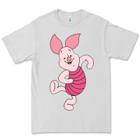 Dove Grey piglet Premium Tee - ArtChic