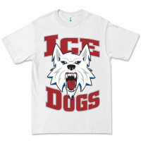 White Fairbanks Ice Dogs Premium Tee - ArtChic