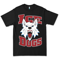 Black Fairbanks Ice Dogs Premium Tee - ArtChic
