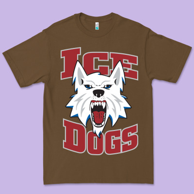 Fairbanks Ice Dogs Premium Tee Designed By Artchic