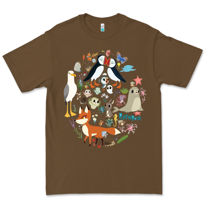 Puffin Rock Gift For Fans Puffin Rock Characters Premium Tee by ArtChic | Teevron