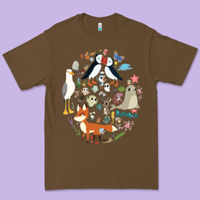 Puffin Rock Gift For Fans Puffin Rock Characters Premium Tee Designed By Artchic