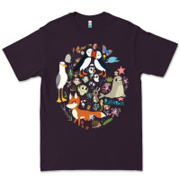 Plum Puffin Rock gift for fans puffin rock characters Premium Tee - ArtChic