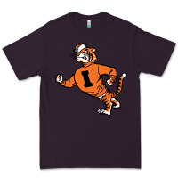 Plum Vintage Walking Angry Tiger Idaho State Premium Tee - ArtChic