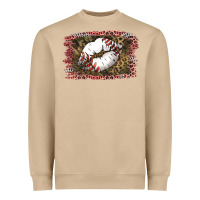 Mushroom Baseball Lips Heavyweight Sweatshirt - Jasminsmagicworld