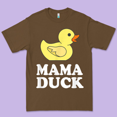 Mama Duck T Shirt Funny Mother Bird Gift Premium Tee Designed By Artchic