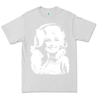 Dove Grey dolly parton distressed photo Premium Tee - ArtChic