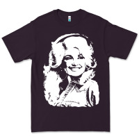 Plum dolly parton distressed photo Premium Tee - ArtChic