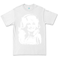 White dolly parton distressed photo Premium Tee - ArtChic