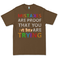 Cacao mistakes are proof that you are trying teacher inspirational t shirt Premium Tee - StudioElite