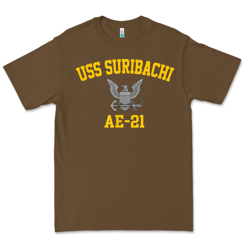 Uss Suribachi Ae 21 T Shirt Premium Tee by StudioElite | Teevron