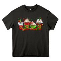 Asphalt christmas coffee cups Heavy Core Tee - OliviaCreatesArt