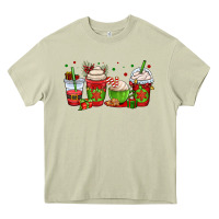 Mossy christmas coffee cups Heavy Core Tee - OliviaCreatesArt
