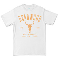 White deadwood south dakota usa vintage distressed style design long sleeve Premium Tee - StudioElite