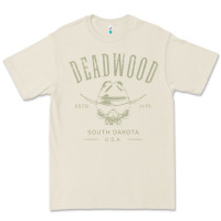 Bone deadwood south dakota usa distressed skull design souvenir premium t s Premium Tee - StudioElite