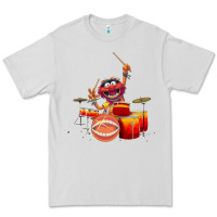 Dove Grey The muppets animal drummer Premium Tee - StudioElite