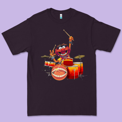 The Muppets Animal Drummer Premium Tee Designed By Studioelite