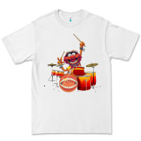 White The muppets animal drummer Premium Tee - StudioElite